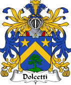Italian Coat of Arms for Dolcetti