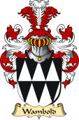 v.23 Coat of Family Arms from Germany for Wambold