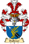 v.23 Coat of Family Arms from Germany for Dallmer