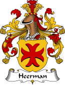 German Wappen Coat of Arms for Heerman