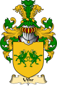 Welsh Family Coat of Arms (v.23) for Uthr (PENDRAGON, Father of King Arhtur)
