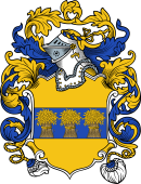 English or Welsh Coat of Arms for Vernon