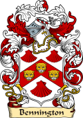 English or Welsh Family Coat of Arms (v.23) for Bennington (Essex)