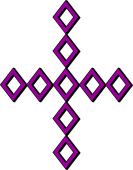 Cross, of Nine Mascles Conjoined