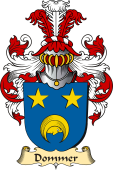 v.23 Coat of Family Arms from Germany for Dommer