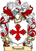 English or Welsh Family Coat of Arms (v.23) for Trussell (Leicestershire)