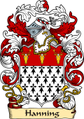 English or Welsh Family Coat of Arms (v.23) for Hanning (Somersetshire)