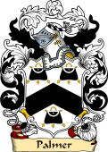 English or Welsh Family Coat of Arms (v.23) for Palmer
