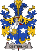 Swedish Coat of Arms for Oesterling