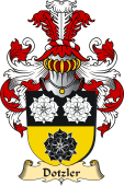 v.23 Coat of Family Arms from Germany for Dotzler
