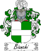 Araldica Italiana Coat of arms used by the Italian family Bianchi