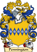 English or Welsh Family Coat of Arms (v.23) for Pennington
