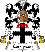 Coat of Arms from France for Campeau