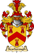 English Coat of Arms (v.23) for the family Scarborough