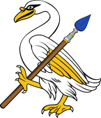 Swan Rampant Holding Pike