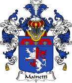 Italian Family Coat of Arms (v.25b) Mainetti