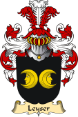 v.23 Coat of Family Arms from Germany for Leyser