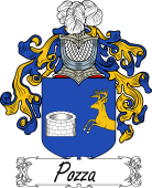 Araldica Italiana Coat of arms used by the Italian family Pozza