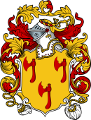 English or Welsh Coat of Arms for Martell (Ref Berry)