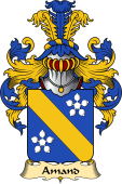 French Family Coat of Arms (v.23) for Amand