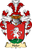 v.23 Coat of Family Arms from Germany for Holer
