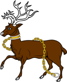 Reindeer Trippant Collared Chained