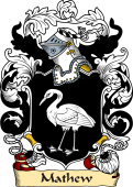 English or Welsh Family Coat of Arms (v.23) for Mathew