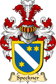 v.23 Coat of Family Arms from Germany for Speckner