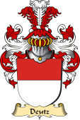 v.23 Coat of Family Arms from Germany for Deutz