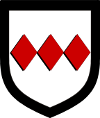 English Family Shield for Montague