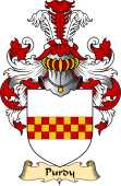 English Coat of Arms (v.23) for the family Purdey or Purdy
