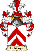 French Family Coat of Arms (v.23) for Mayer (le)