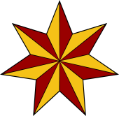 Star of Seven Points (Faceted)