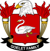 Coat of arms used by the Goelet family in the United States of America