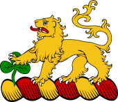 Family crest from Ireland for Garrett (Carlow)