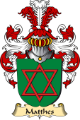 v.23 Coat of Family Arms from Germany for Matthes
