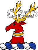 Family crest from Scotland for Houldsworth (Lanark)