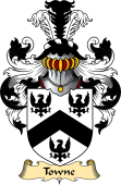 English Coat of Arms (v.23) for the family Towne