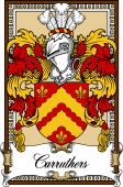 Scottish Coat of Arms Bookplate for Carruthers