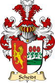 v.23 Coat of Family Arms from Germany for Scheidt