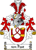 Dutch Coat of Arms for ten Post