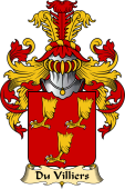 French Family Coat of Arms (v.23) for Villiers (du)