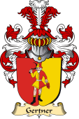 v.23 Coat of Family Arms from Germany for Gertner
