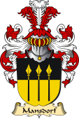 v.23 Coat of Family Arms from Germany for Mansdorf