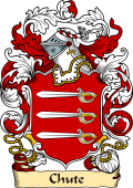 English or Welsh Family Coat of Arms (v.23) for Chute (Hampshire)