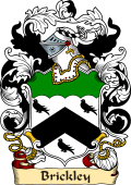 English or Welsh Family Coat of Arms (v.23) for Brickley (ref Berry)