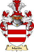English Coat of Arms (v.23) for the family Martin or Martyn