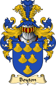 English Coat of Arms (v.23) for the family Boyton