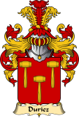 French Family Coat of Arms (v.23) for Duriez