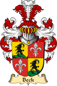 v.23 Coat of Family Arms from Germany for Beck
